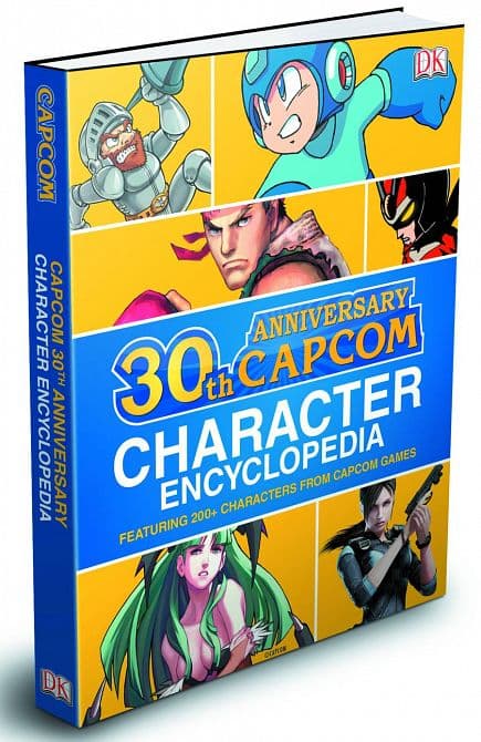CAPCOM 30TH ANNIV CHARACTER ENCYCLOPEDIA HC
