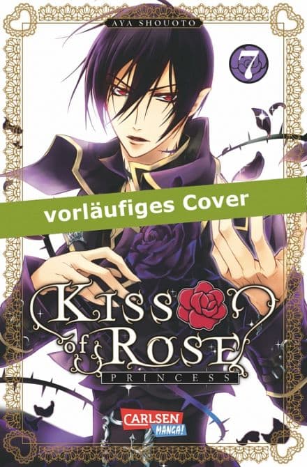 Cover Art for KISS OF ROSE PRINCESS