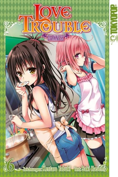 Cover Art for LOVE TROUBLE DARKNESS