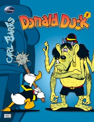 Cover Art for DISNEY: BARKS DONALD DUCK