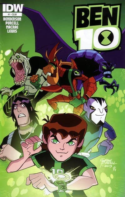 Cover Art for BEN 10 ( 2013-2014 )