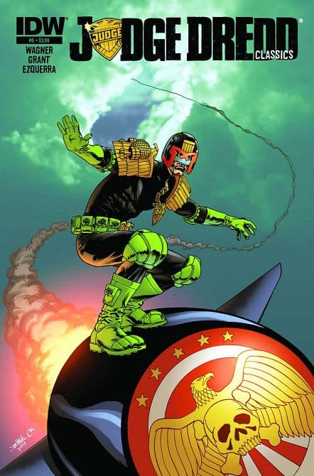 Cover Art for JUDGE DREDD CLASSICS