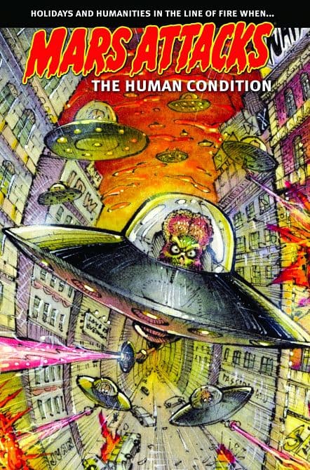Cover Art for MARS ATTACKS THE HUMAN CONDITION TP