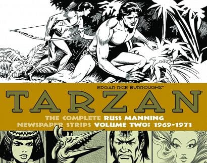 Cover Art for TARZAN RUSS MANNING NEWSPAPER STRIPS HC VOL 01 1969-1971