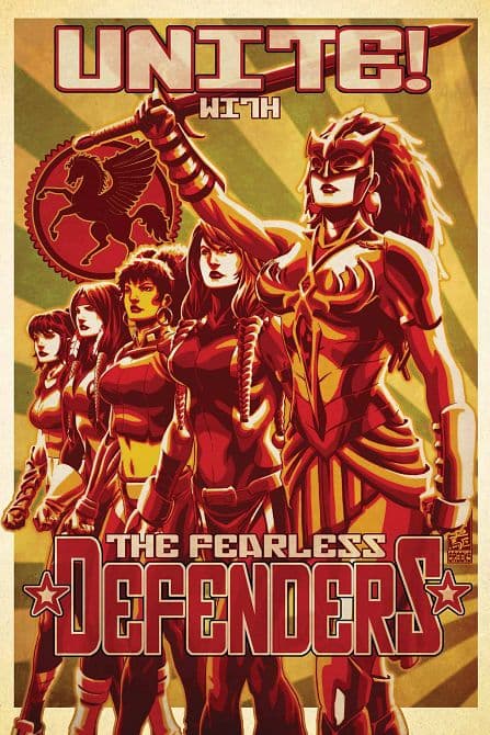 Cover Art for FEARLESS DEFENDERS