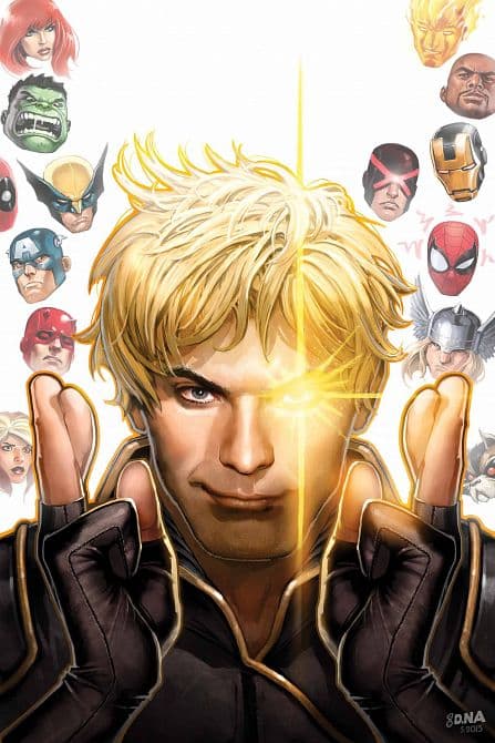 Cover Art for LONGSHOT SAVES MARVEL UNIVERSE