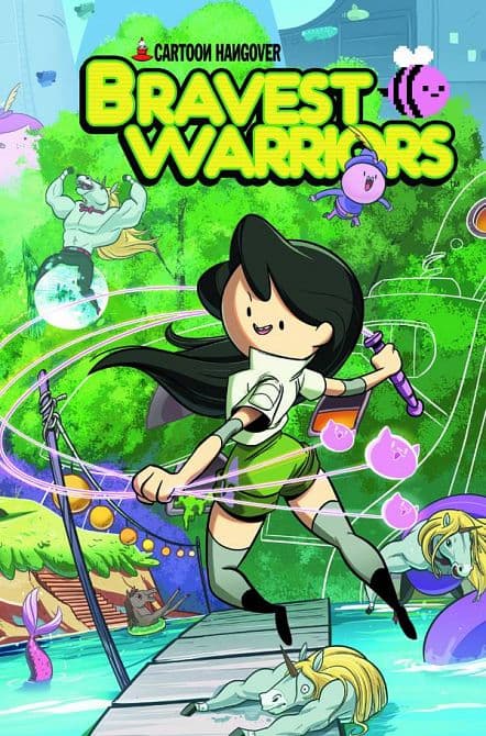 Cover Art for BRAVEST WARRIORS