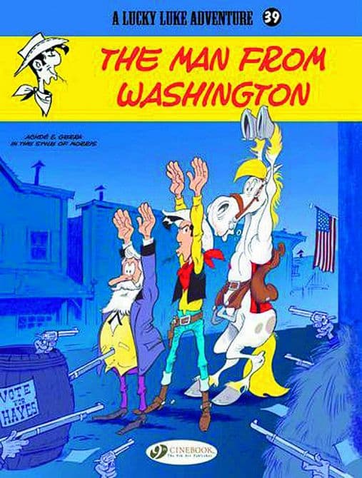 Cover Art for LUCKY LUKE TP VOL 39 MAN FROM WASHINGTON