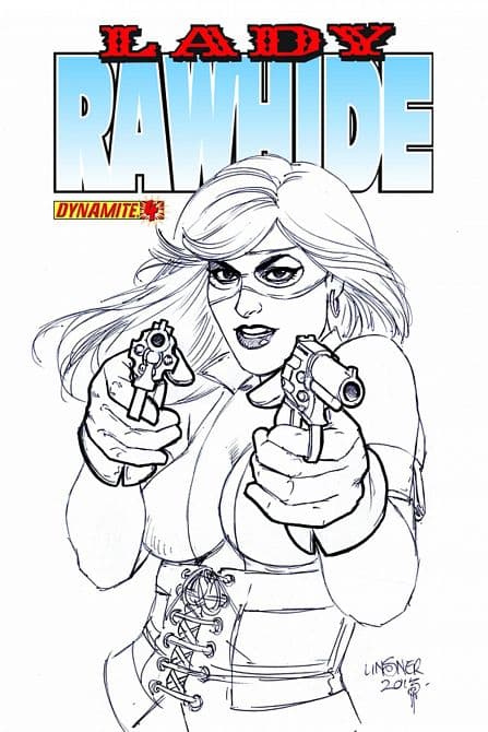 Cover Art for LADY RAWHIDE