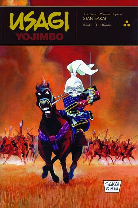 Cover Art for USAGI YOJIMBO SC VOL 01 RONIN