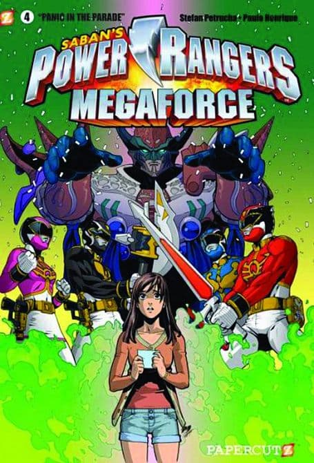 Cover Art for POWER RANGERS MEGAFORCE HC VOL 04