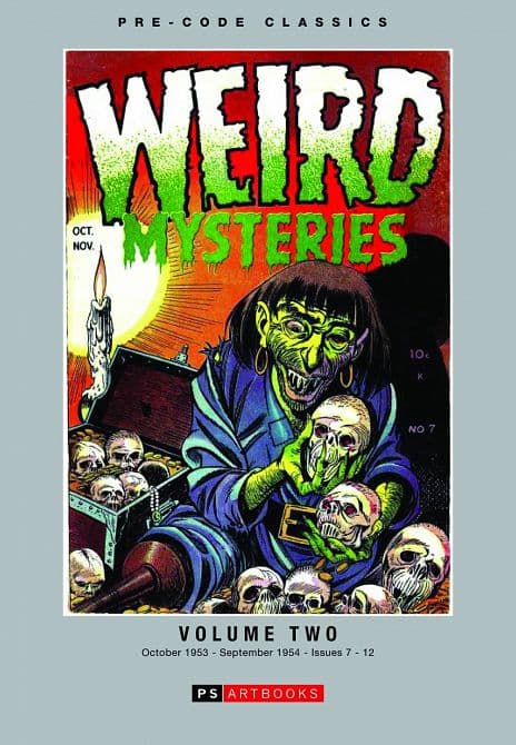 Cover Art for PRE CODE CLASSICS WEIRD MYSTERIES HC VOL 02