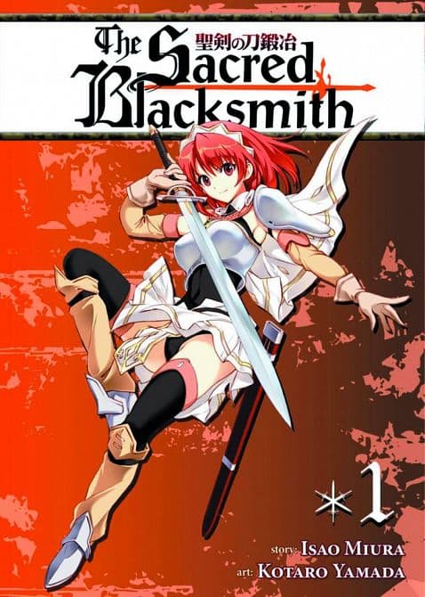 Cover Art for SACRED BLACKSMITH GN VOL 03