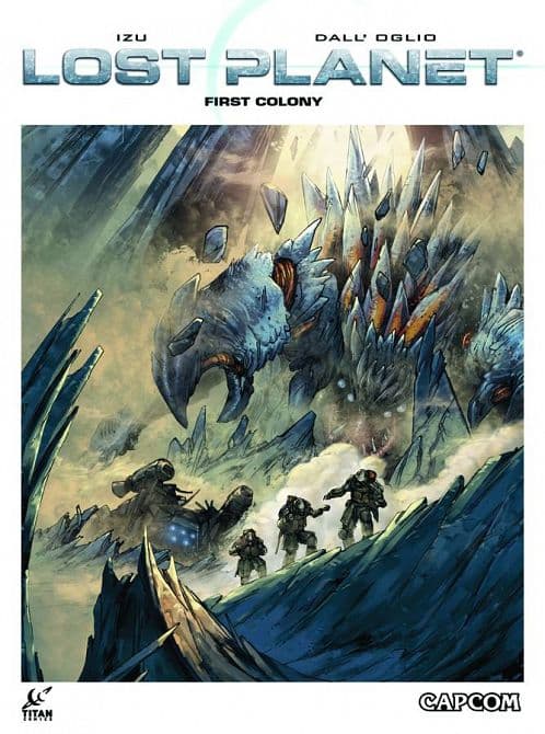 Cover Art for LOST PLANET FIRST COLONY HC
