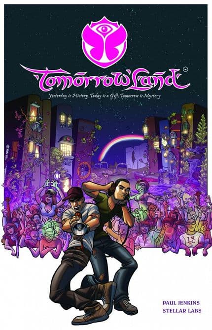 Cover Art for TOMORROWLAND HC