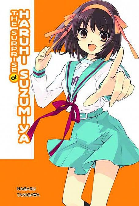 Cover Art for SURPRISE OF HARUHI SUZUMIYA HC NOVEL