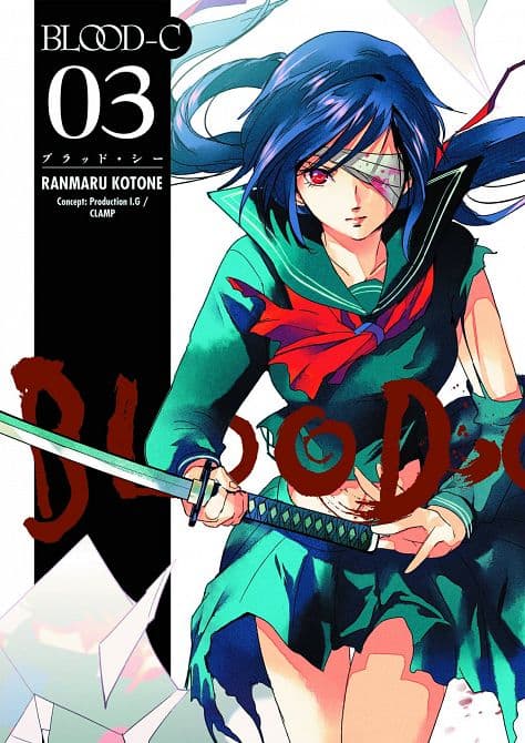 Cover Art for BLOOD C GN VOL 03