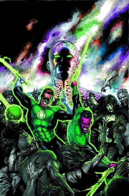 Cover Art for GREEN LANTERN WRATH OF THE FIRST LANTERN HC