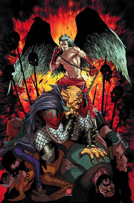 Cover Art for DEMON KNIGHTS TP VOL 03 THE GATHERING STORM