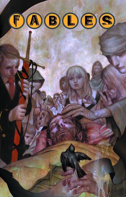Cover Art for FABLES DELUXE EDITION HC VOL 08