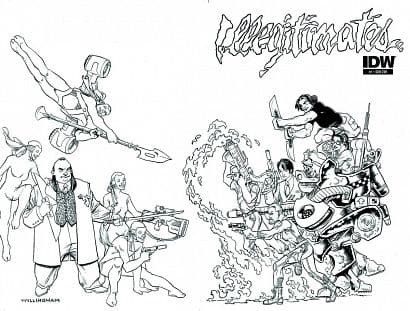 Cover Art for ILLEGITIMATES