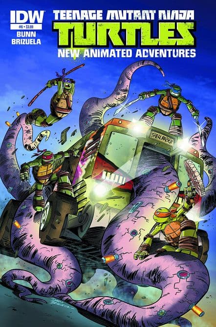 Cover Art for TMNT NEW ANIMATED ADVENTURES