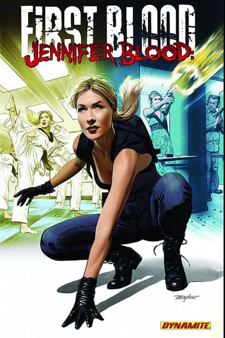 Cover Art for JENNIFER BLOOD FIRST BLOOD TP