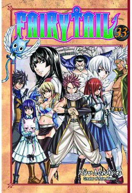 Cover Art for FAIRY TAIL GN VOL 33