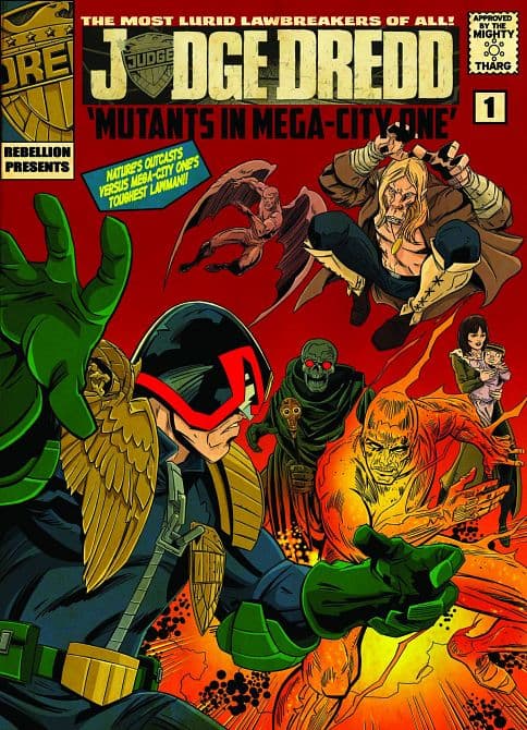 Cover Art for JUDGE DREDD MUTANTS IN MEGA CITY ONE TP