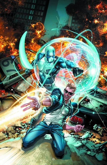 Cover Art for QUANTUM & WOODY