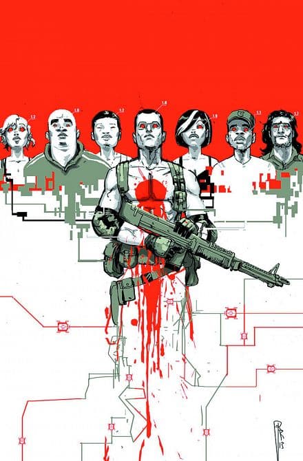 Cover Art for BLOODSHOT & HARD CORPS
