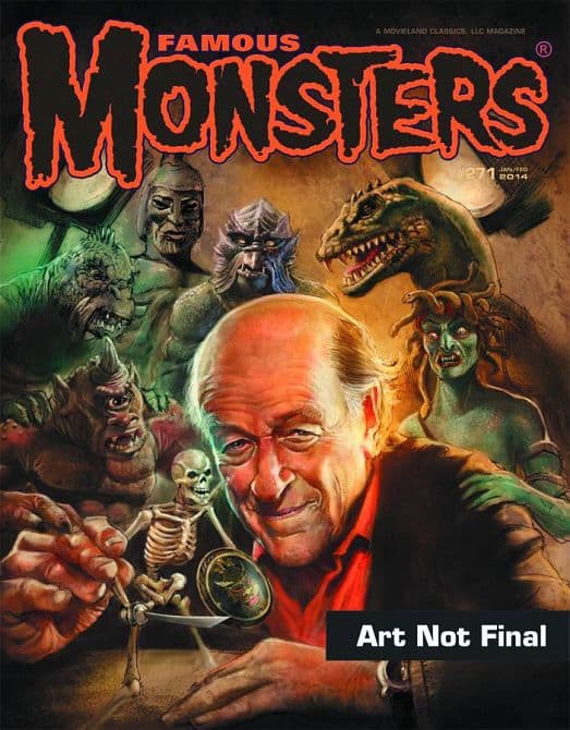 Cover Art for FAMOUS MONSTERS OF FILMLAND