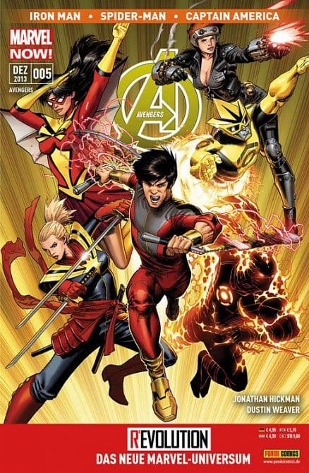 Cover Art for AVENGERS ( ab 2013 )