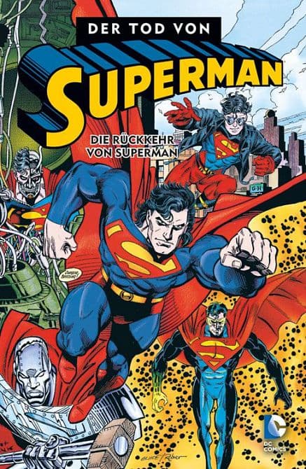 Cover Art for DER TOD VON SUPERMAN: DIE RÜCKKEHR VON SUPERMAN ( SC )