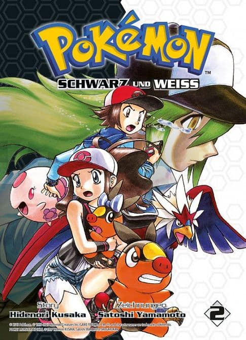 Cover Art for POKÉMON SCHWARZ UND WEISS-DER MANGA