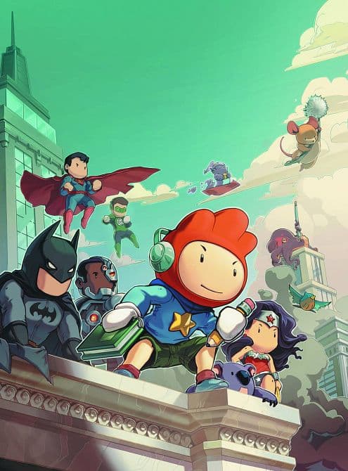 Cover Art for SCRIBBLENAUTS UNMASKED CRISIS OF IMAGINATION