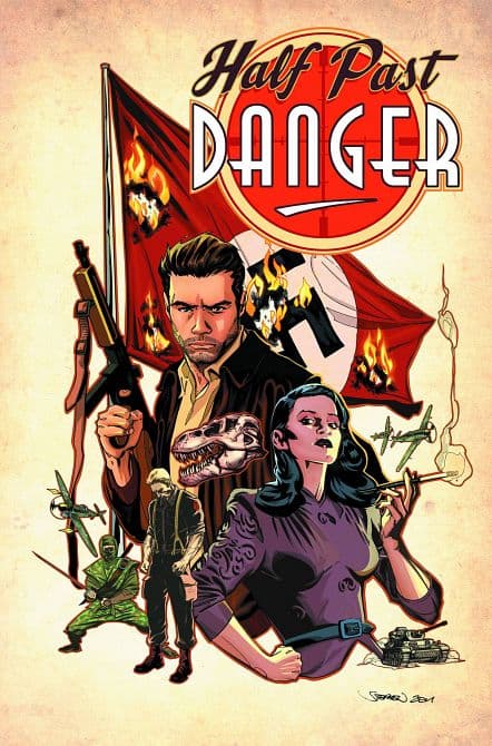 Cover Art for HALF PAST DANGER HC