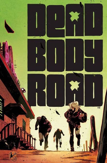 Cover Art for DEAD BODY ROAD