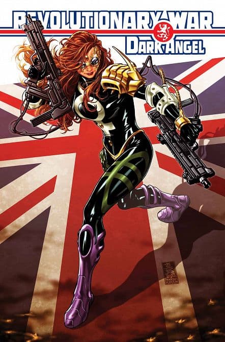 Cover Art for REVOLUTIONARY WAR DARK ANGEL