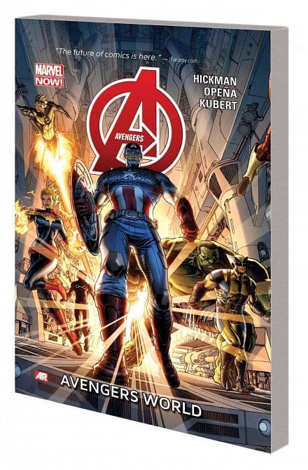 Cover Art for AVENGERS TP VOL 01 AVENGERS WORLD