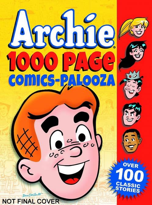 Cover Art for ARCHIE 1000 PG COMICS PALOOZA TP