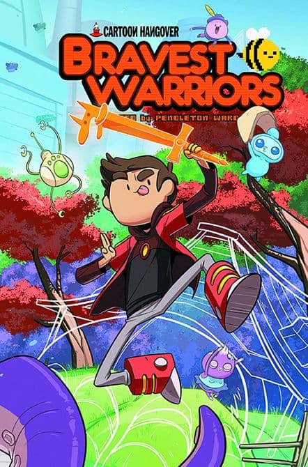 Cover Art for BRAVEST WARRIORS