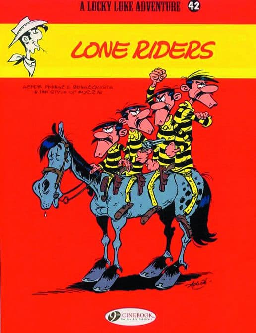 Cover Art for LUCKY LUKE TP VOL 42 LONE RIDERS