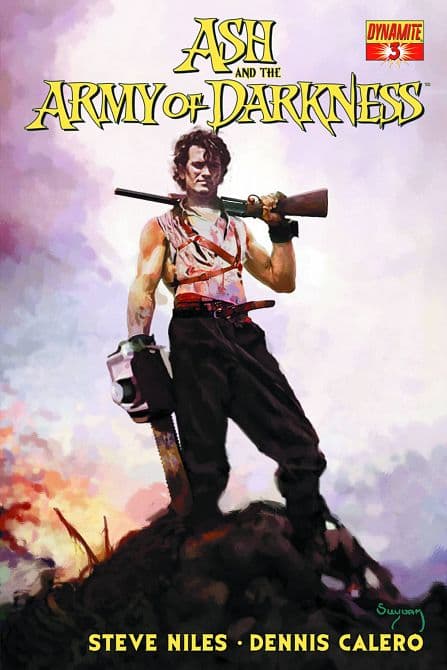 Cover Art for ASH & THE ARMY OF DARKNESS