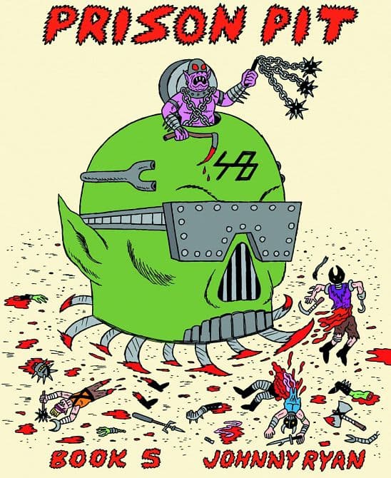 Cover Art for PRISON PIT GN VOL 05