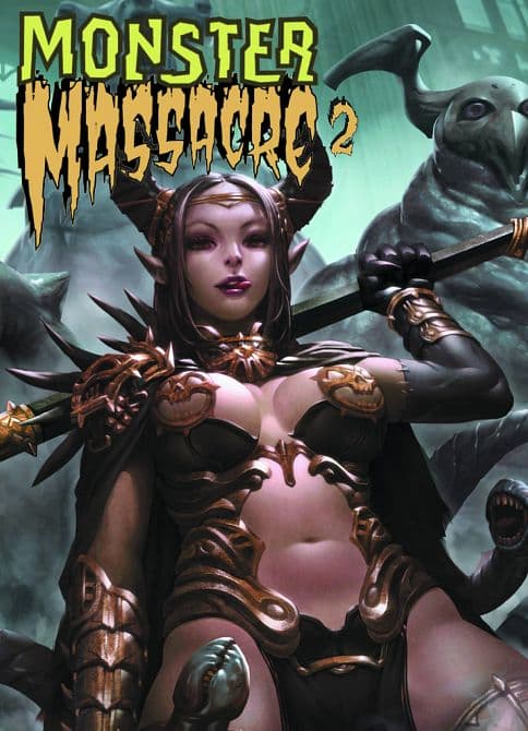 Cover Art for MONSTER MASSACRE HC VOL 02