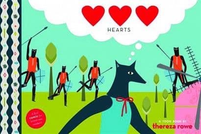 Cover Art for HEARTS TOON BOOKS YR GN
