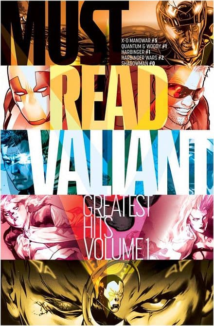 Cover Art for MUST READ VALIANT GREATEST HITS