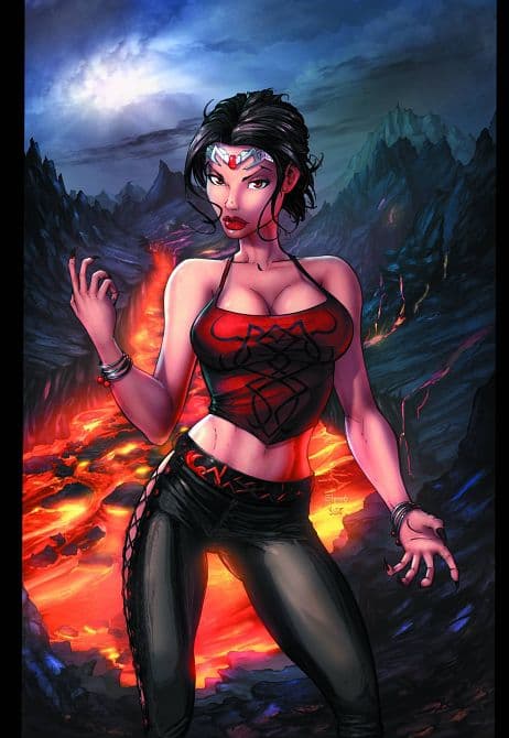 Cover Art for GFT DARK QUEEN C CVR EHNOT
