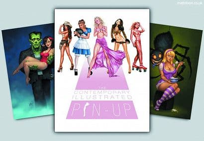 CONTEMPORARY ILLUSTRATED PIN-UP HC